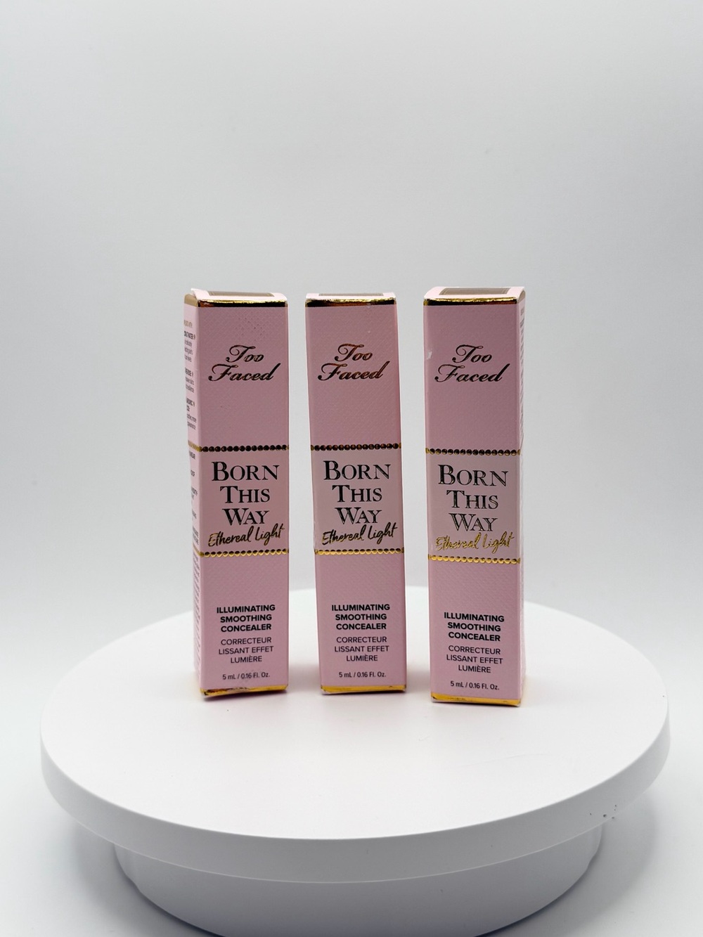Too Faced Born This Way Concealer Hot Cocoa NEW Authentic 3 pack